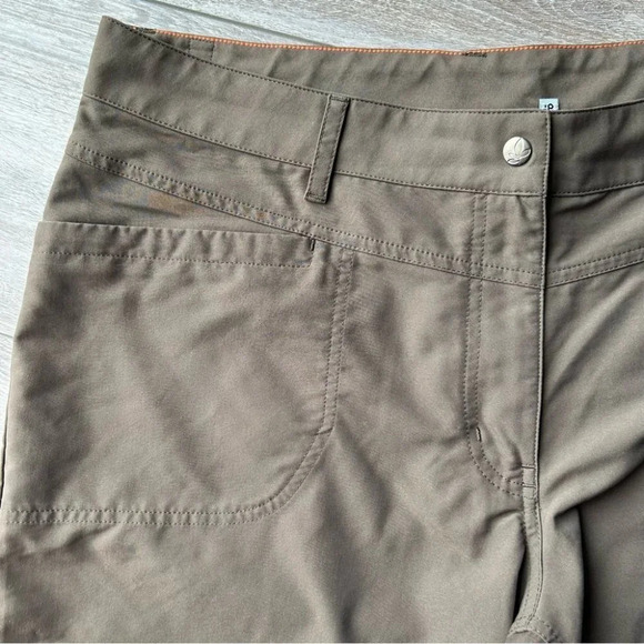 Mec Mountain  Equipment Co-op Relaxed Fit High Rise Brown Shorts - Picture 3 of 13